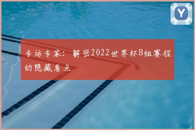 专访专家：解密2022世界杯B组赛程的隐藏看点